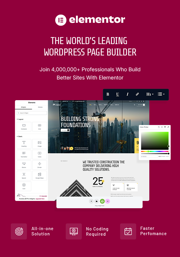 Enginix - Construction & Building WordPress Theme