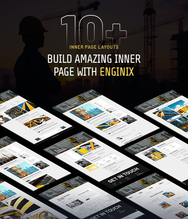 Enginix - Construction & Building WordPress Theme