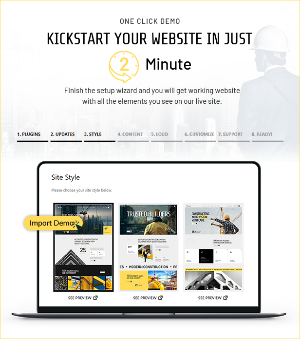 Enginix - Construction & Building WordPress Theme